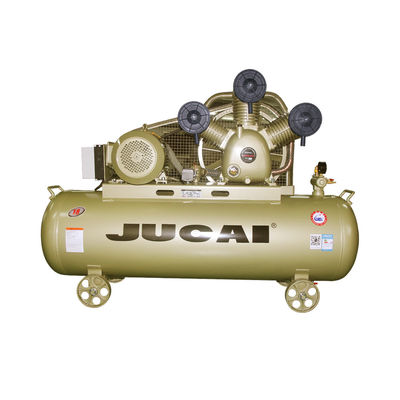 Jucai 10hp 7.5kw 250L Gas Reciprocating Piston Air Compressor Belt Driven