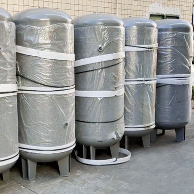 Volume 0.6m3 600L Air Compressor Storage Tank 8BAR 1980*490mm