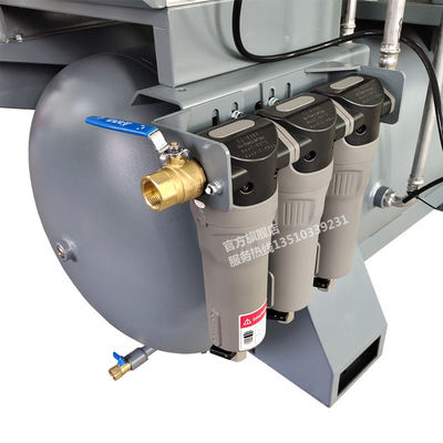 All In One 1.58Mpa 200Hz Combined Screw Air Compressor With Dryer