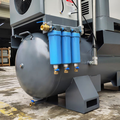 high grade 20HP IP54 Combined Screw Air Compressor With Dryer
