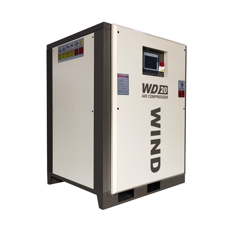 0.9~2.3bar Wind Cooling 240KG 7.5 Kw Screw Compressor