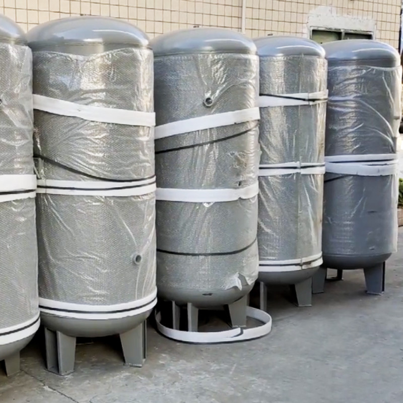 Volume 0.6m3 600L Air Compressor Storage Tank 8BAR 1980*490mm